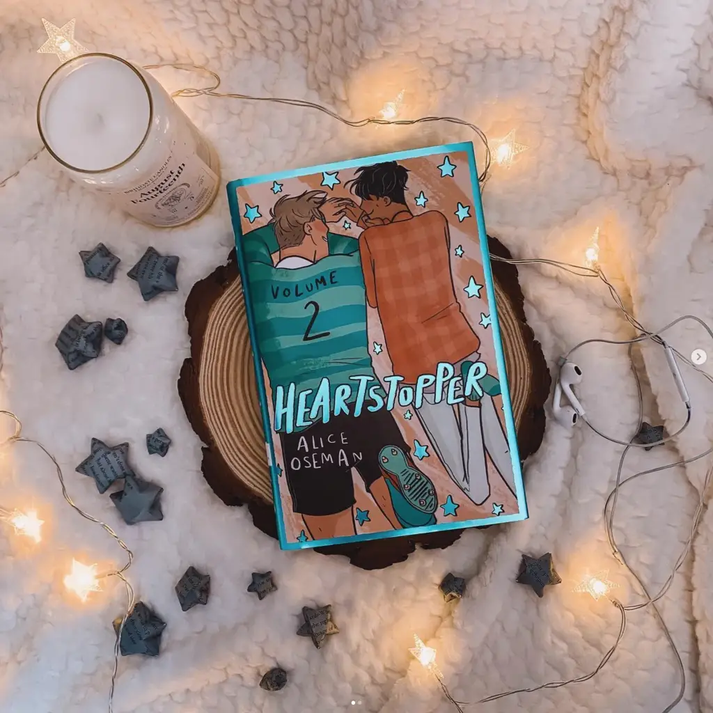 FairyLoot edition of Heartstopper Vol 2 by Alice Oseman
