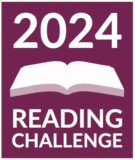 2024 Goodreads reading challenge logo