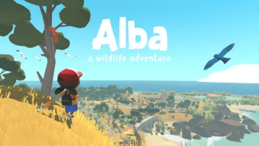 Alba title screen, by ustwo