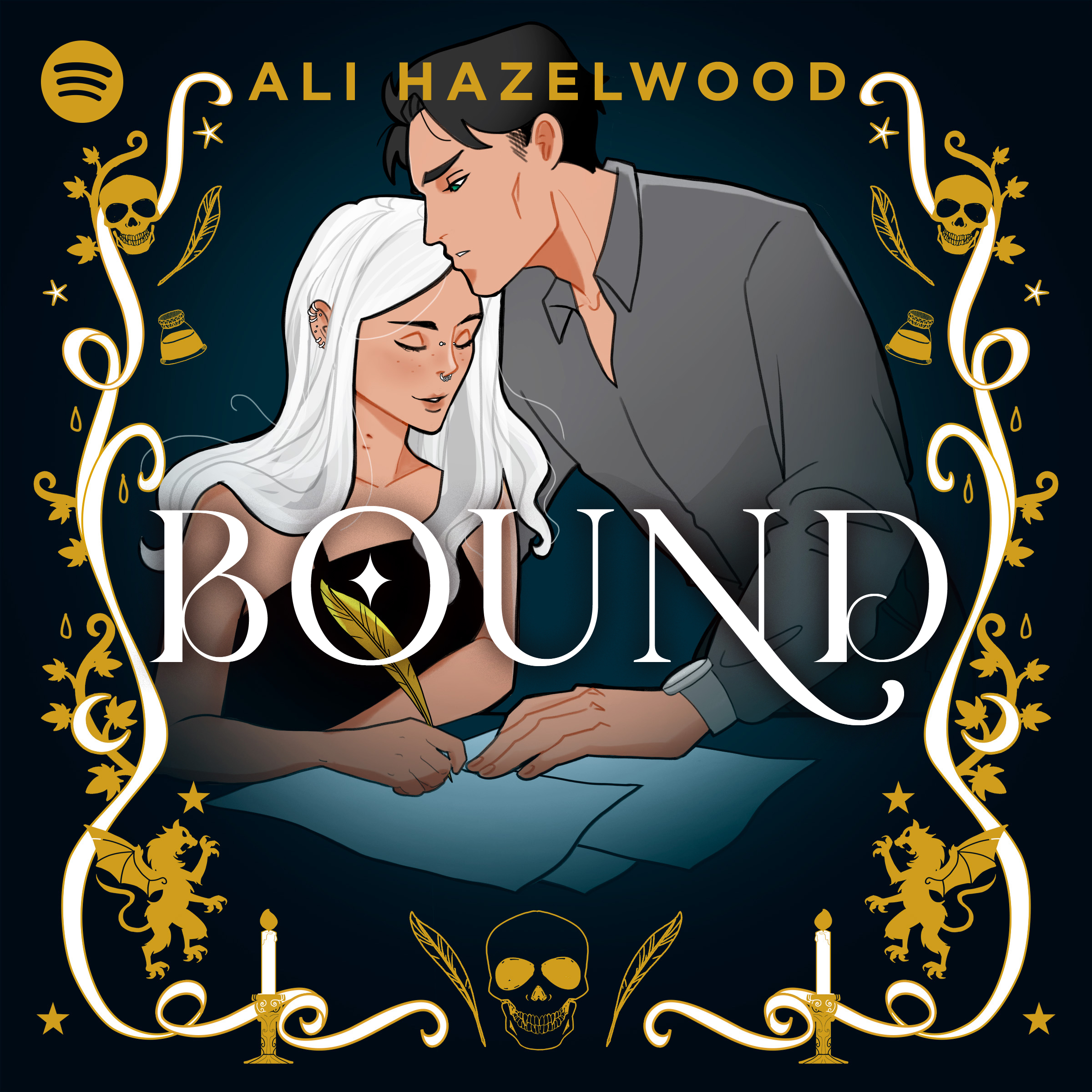 Audiobook cover of Bound by Ali Hazelwood